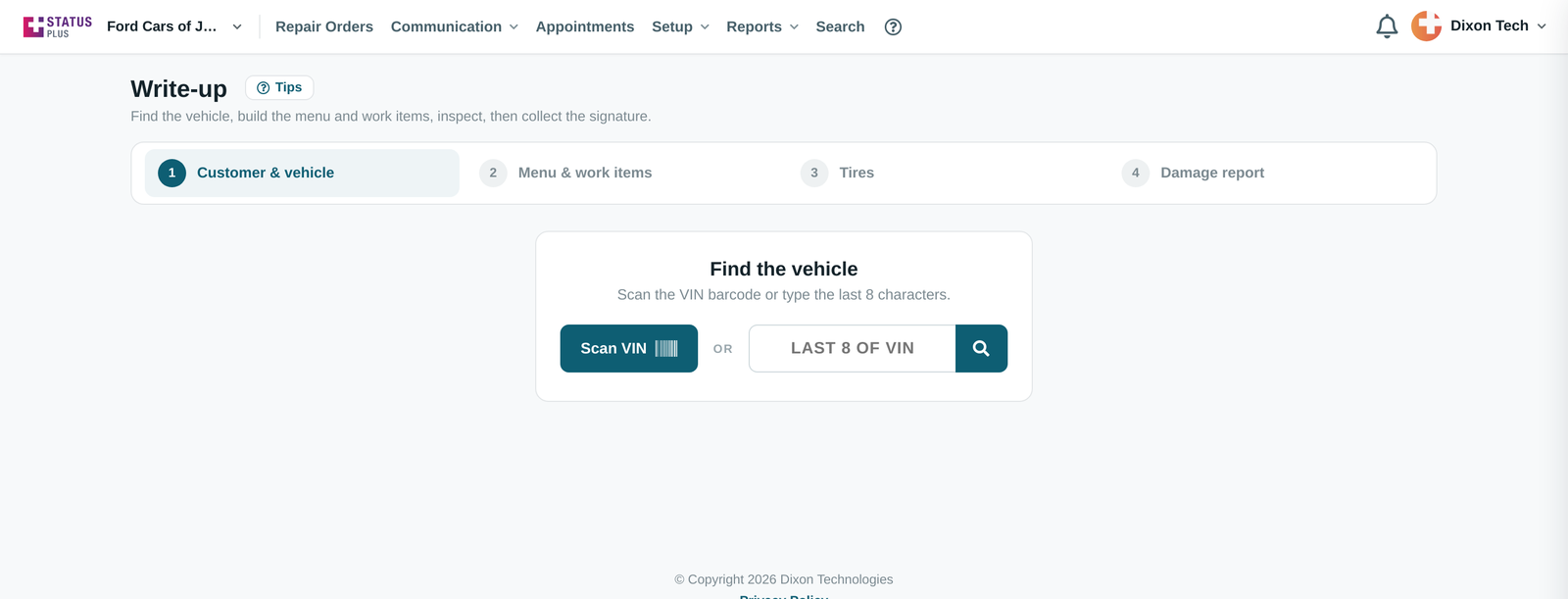 Write-up tool